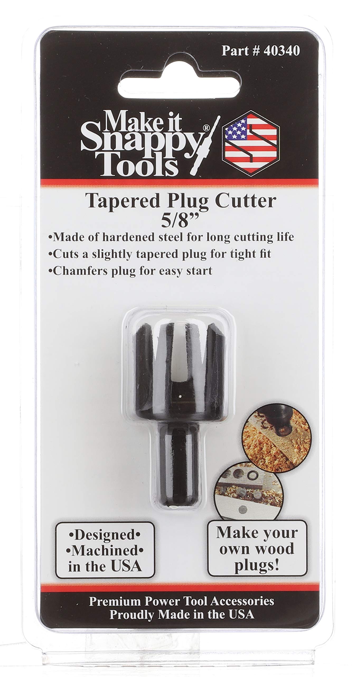 Amazon.co.jp: Make it Snappy Toolsプラグカッター、5/8インチ